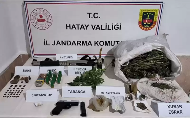 Hatay'da Uyuşturucu Ve Kaçakçılık Operasyonlarında 18 şüpheli Yakalandı