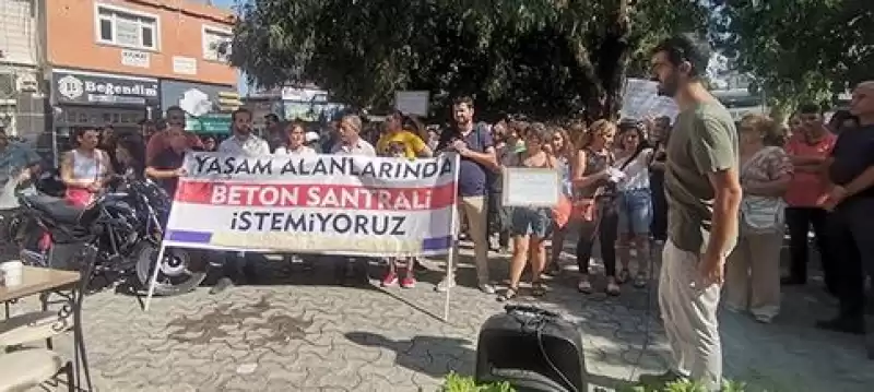 Yaşam Alanlarında Beton Santral Istemiyoruz