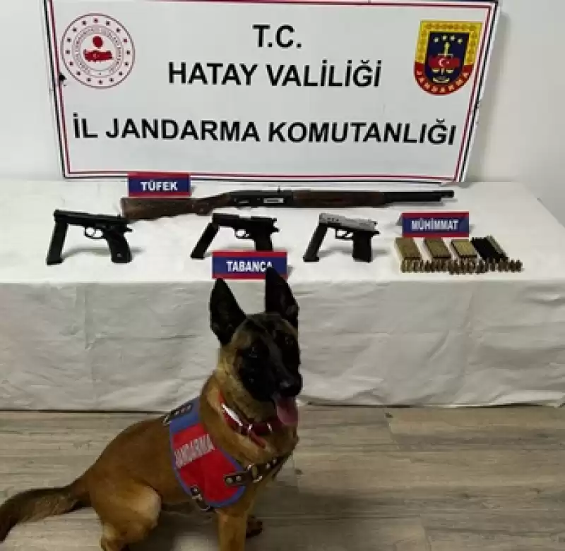 Hatay'da Ruhsatsız 23 Tabanca Ele Geçirildi 