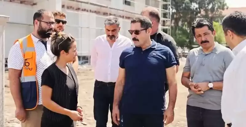 Vali, İskenderun’da Eğitim Yatırımlarını Inceledi