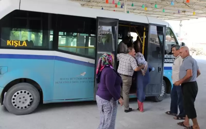 2 Mahalleye Ilk Kez Dolmuş Seferleri Başladı