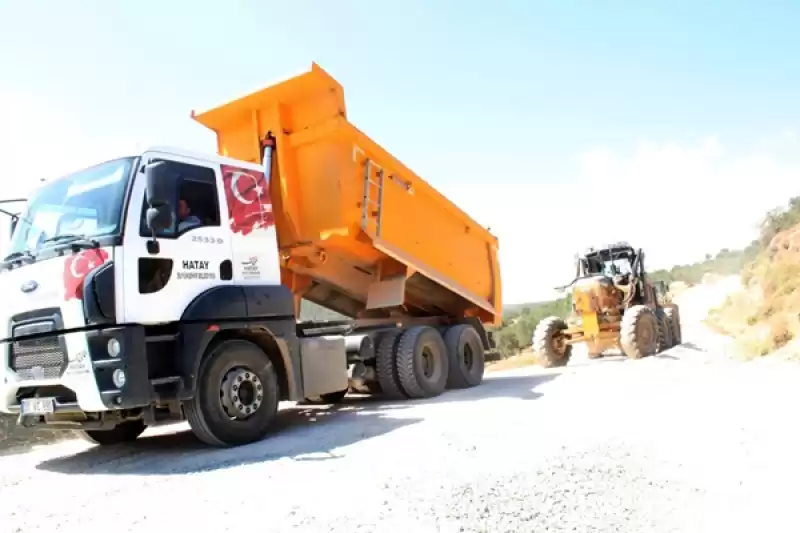 Belen çakallı-Topboğazı Arasındaki 7,5 Km’lik Yol Yenileniyor