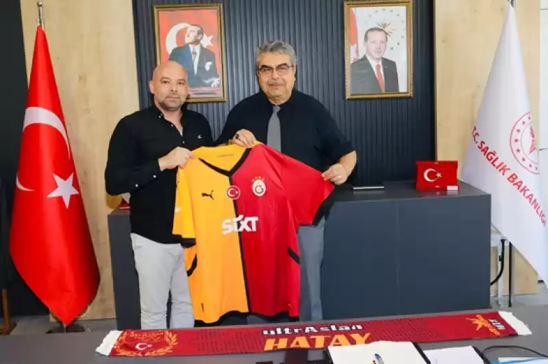 UltrAslan’dan Hatay Il Sağlık Müdürü Sönmez’e Ziyaret