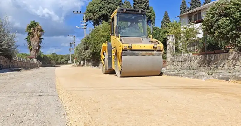 Samandağ’da Yol Yenileme Seferberliği