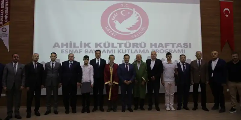 Hatay'da 2024 Yılı Ahilik Haftası Kutlandı 