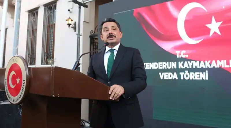 Kırşehir Valiliğine Atanan Demiryürek, İskenderun'a Veda Etti 