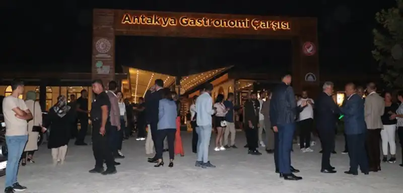 Hatay'da Antakya Gastronomi Çarşısı Hizmete Girdi