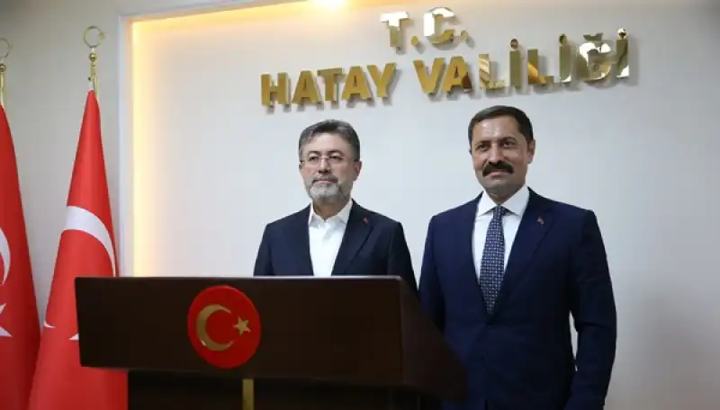 Tarım Ve Orman Bakanı Bakan Yumaklı, Hatay'da