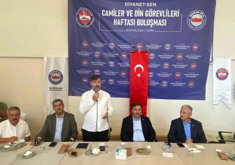 Diyanet-Sen Hatay Şubesi'nden Camiler Ve Din Görevlileri Haftası Programı