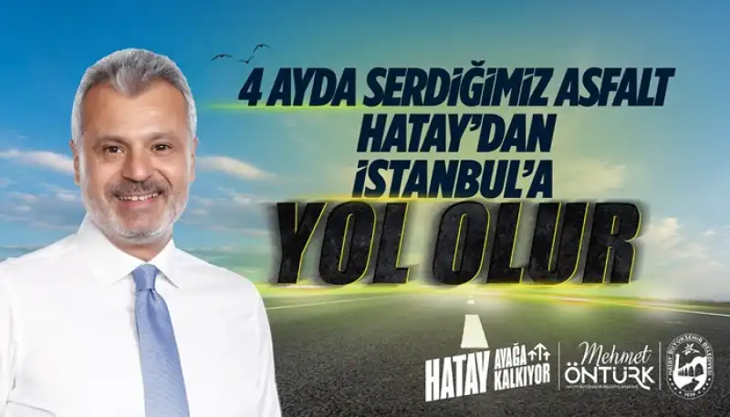 4 Ayda 1110 Km Yol çalışması Yapıldı