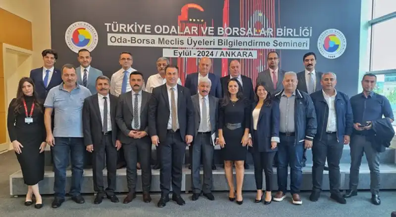 Ankara’da TOBB Oda Ve Borsa Genel Sekreterler Toplantısı