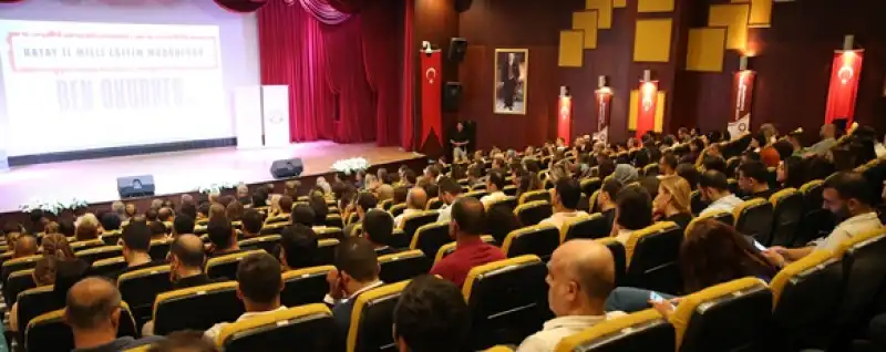 Hatay Valisi Masatlı, İl Milli Eğitim Müdürlüğü Proje Tanıtım Toplantısına Katıldı