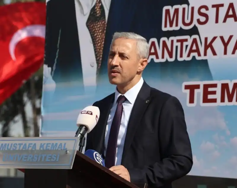 Antakya Meslek Yüksekokulunun Yeni Binasının Temeli Atıldı