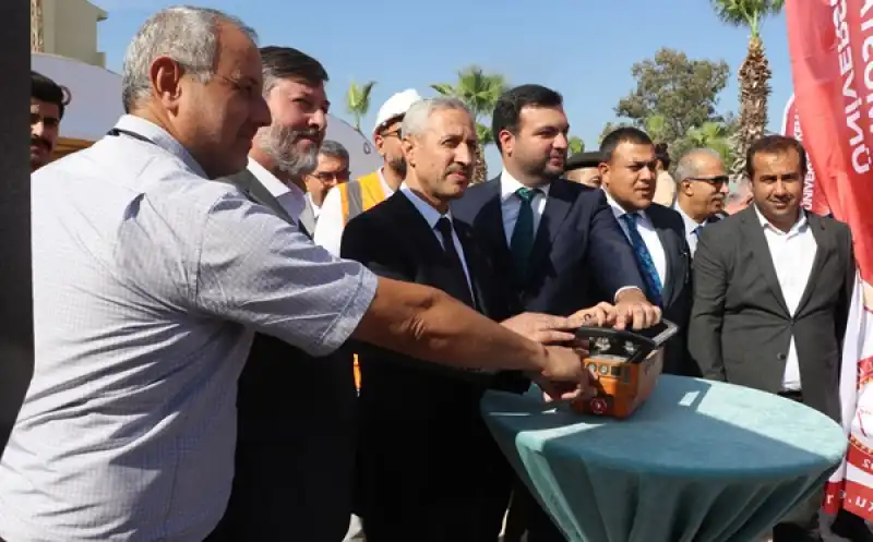 Antakya Meslek Yüksekokulunun Yeni Binasının Temeli Atıldı