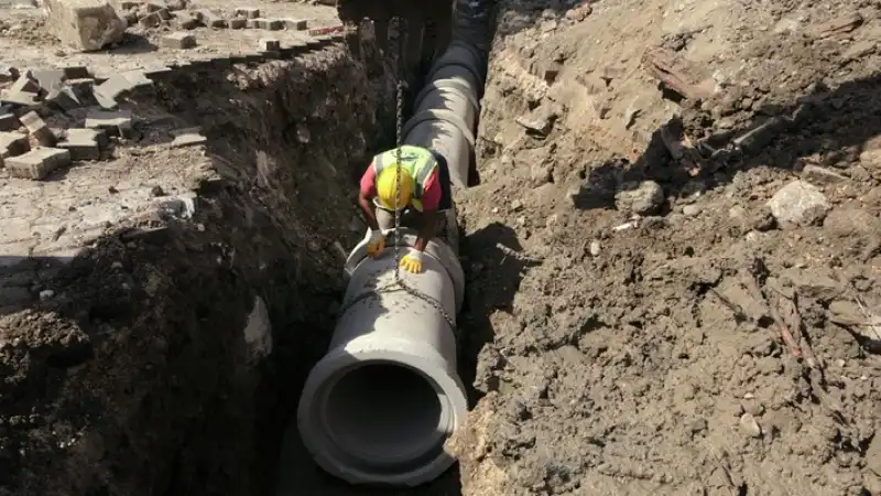 Antakya Maşuklu Mahallesi’nde Altyapı çalışmaları Devam Ediyor 