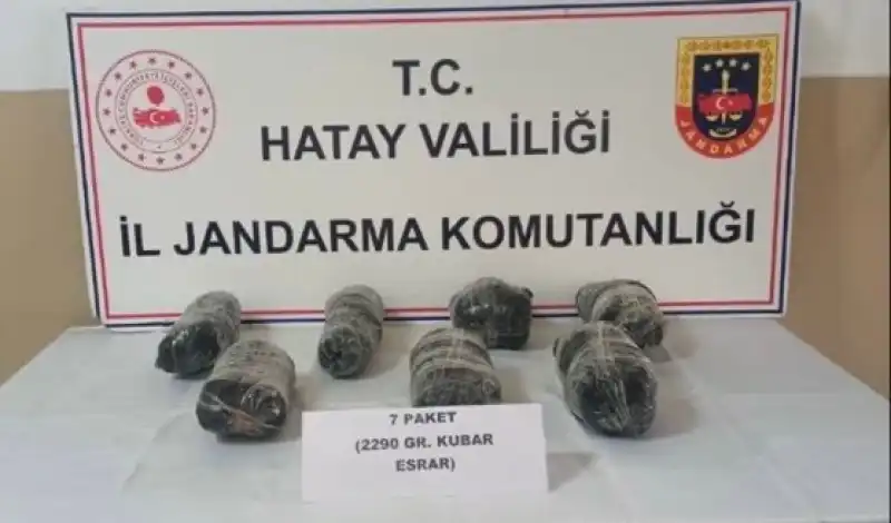 Hatay'da Uyuşturucu Ve Kaçakçılık Operasyonlarında 36 şüpheli Yakalandı