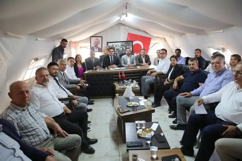 CHP Genel Başkan Yardımcısı Karasu, Hatay'da Ziyaretlerde Bulundu