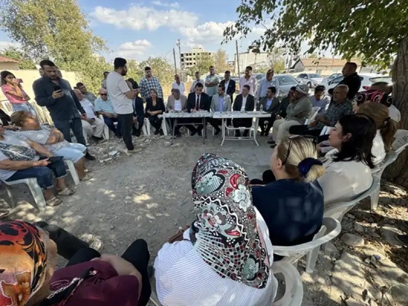 CHP Genel Başkan Yardımcısı Karasu, Hatay'da Temaslarda Bulundu