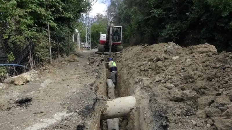 Üstyapı öncesi Altyapı Eksikleri Tamamlanıyor