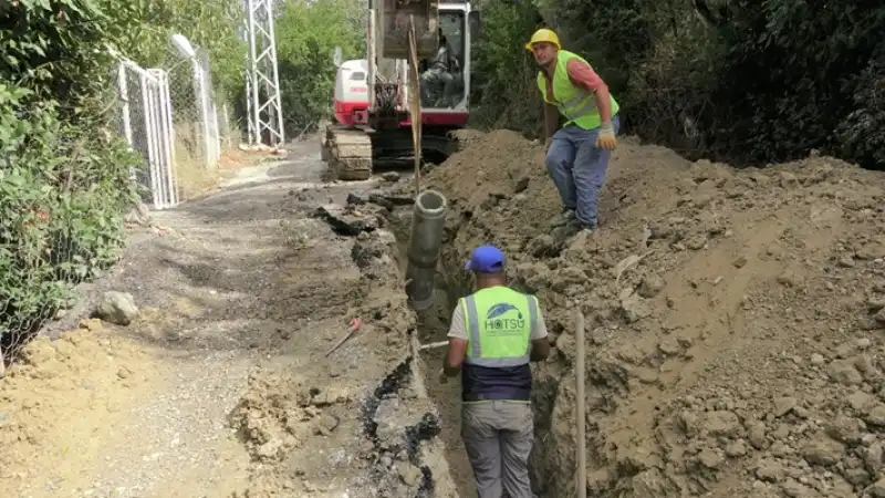 Üstyapı öncesi Altyapı Eksikleri Tamamlanıyor