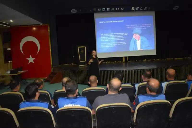 İskenderun’da Görev Yapan Zabıta Personeline Eğitim 