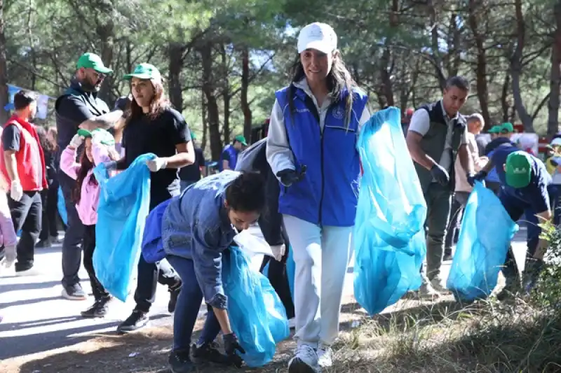 Belen’de Ormanlık Alanlar Temizlendi 