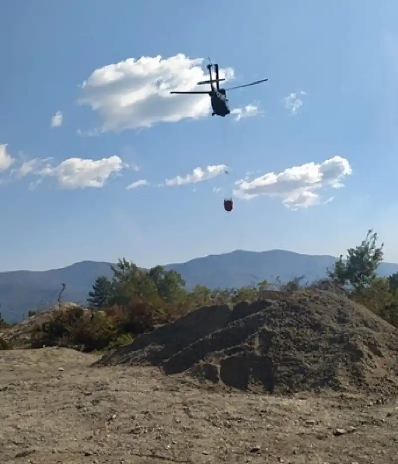 Hatay Dörtyol Ilçesin ’de Ormanlık Alanda Yangın çıktı