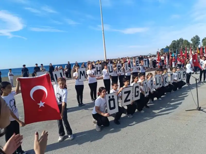 İskenderun Samandağ Ve Dörtyol’da Cumhuriyet'in 101. Yıl Dönümü Kutlandı