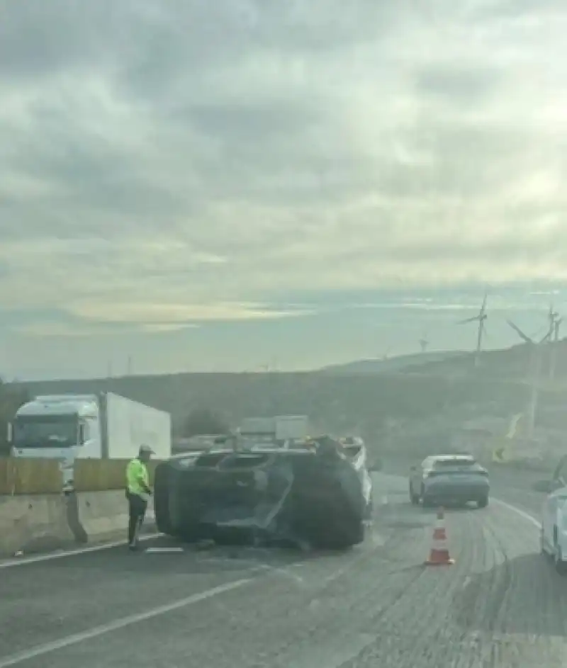 Kıcı-Topboğazı Yolunda Kaza; 4 Yaralı