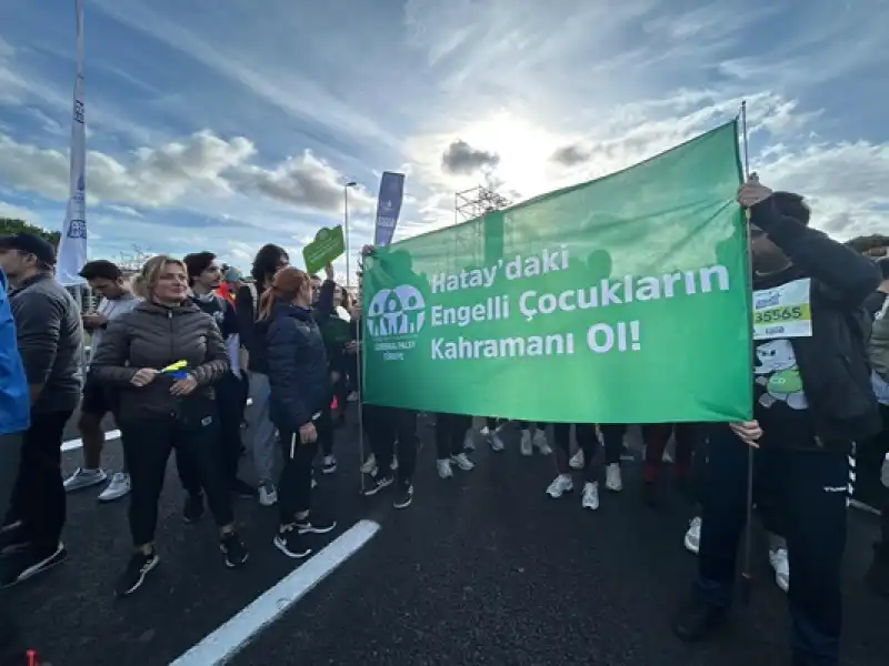 Gönüllü Koşucular Hatay’daki Engelli çocukların Kahramanı Oldu