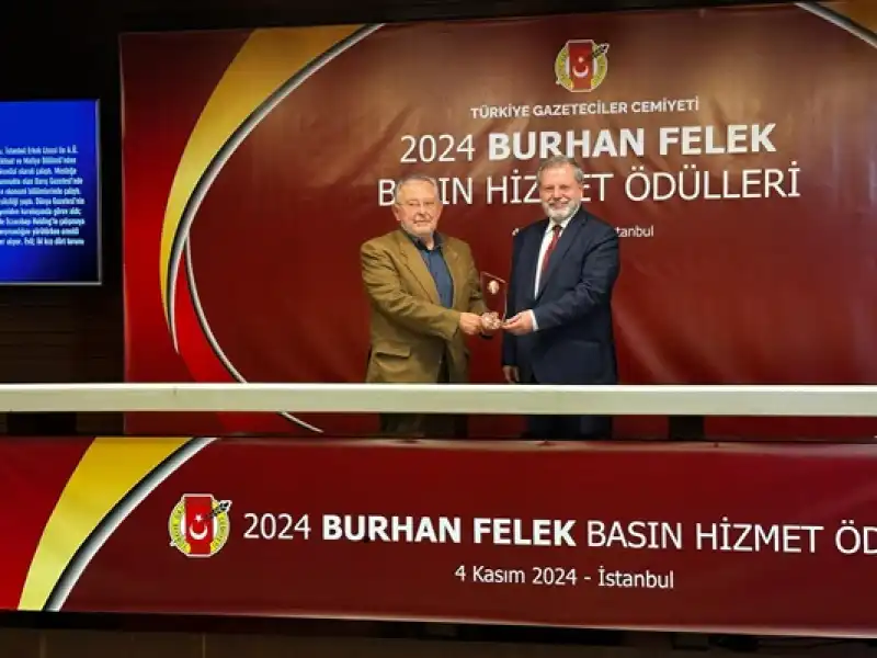 TGC 2024 Burhan Felek Basın Hizmet Ödülleri Sahiplerini Buldu