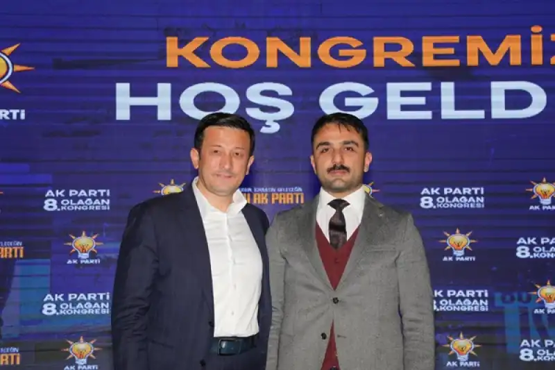 Hassa’da Ak Parti Kongresi Gerçekleşti