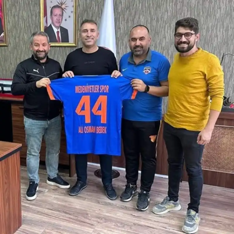 Hatay Medeniyetler Spor’dan GSM İl Müdürü Bebek’e Ziyaret