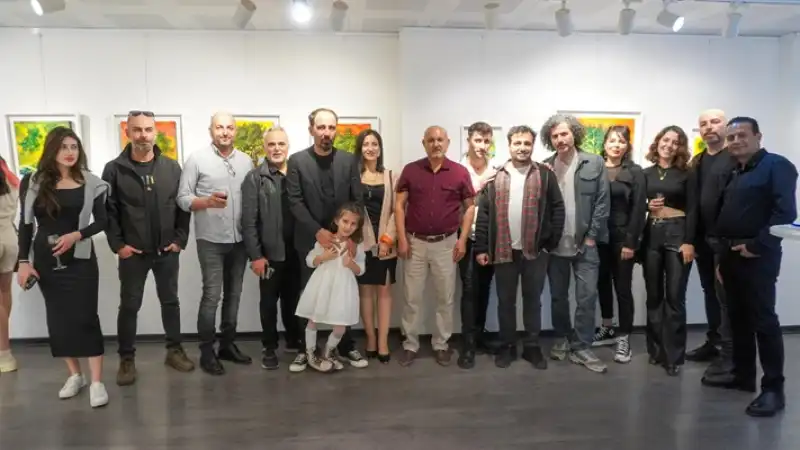 Selmani Baki Kocaispir'in “Zeytin Ağaçları Serisi” Orijinalist Art Gallery’de Sanatseverlerle Buluştu