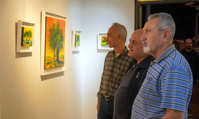 Selmani Baki Kocaispir'in “Zeytin Ağaçları Serisi” Orijinalist Art Gallery’de Sanatseverlerle Buluştu