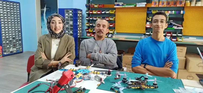 Gençler Deneyap Ile Robot Ve Drone Yapıyor