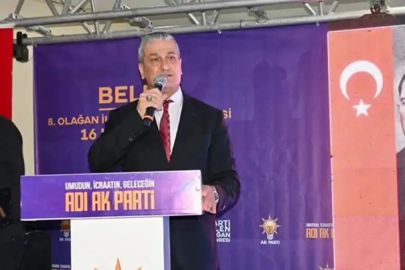 Belen AK Parti 8. Olağan Kongresi Gerçekleştirildi