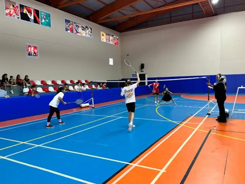 Hatay'da Kulüplerarası Badminton İl Birinciliği Turnuvası Yapıldı