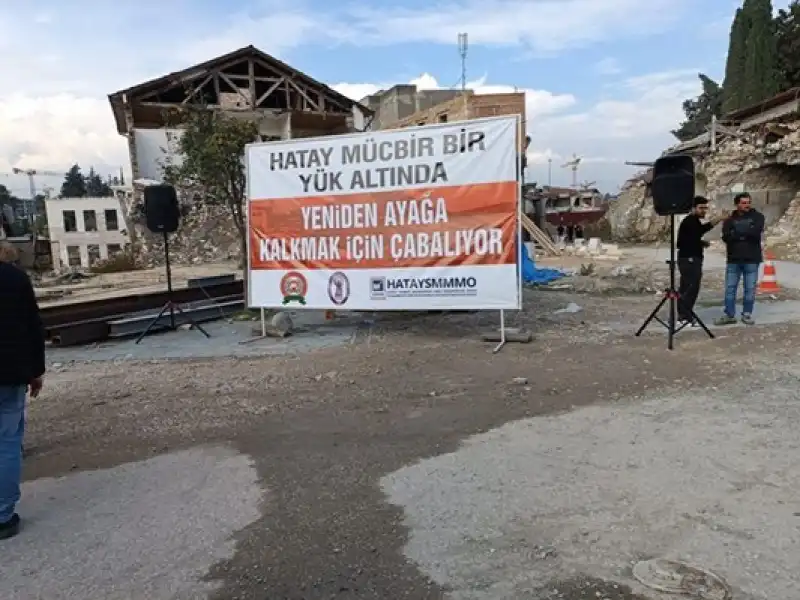 Hatay Mücbir Bir Yük Altında!