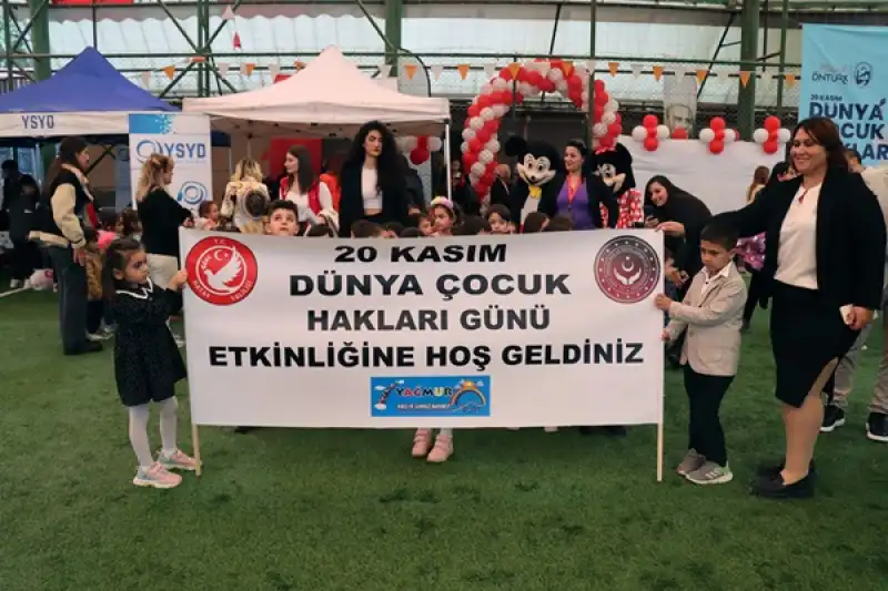 Hatay'da Dünya Çocuk Hakları Günü Etkinlikle Kutlandı 