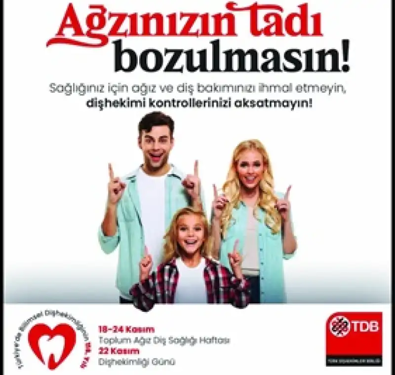 Toplum Ağız Diş Sağlığı Haftası Kutlanıyor 