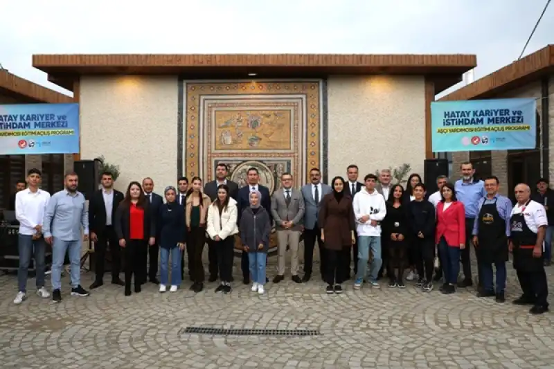 HBB’nin Hakim Projesi Hatay Için Umut Oluyor Aşçı Yardımcılığı Eğitimi Başladı