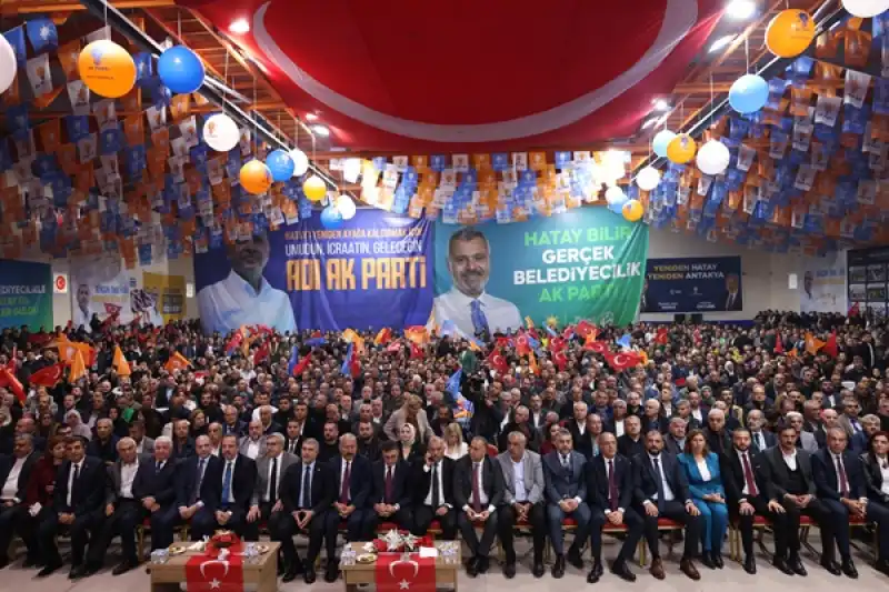 Ak Parti Antakya'da Boyacıoğlu, İlçe Başkanı Seçildi