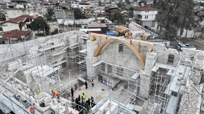 Habib-i Neccar Camisi'nin Restorasyonunun Gelecek Yıl Tamamlanması Planlanıyor 