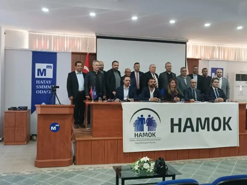 HAMOK Ve ADAMOB Antakya’da Bir Araya Geldi