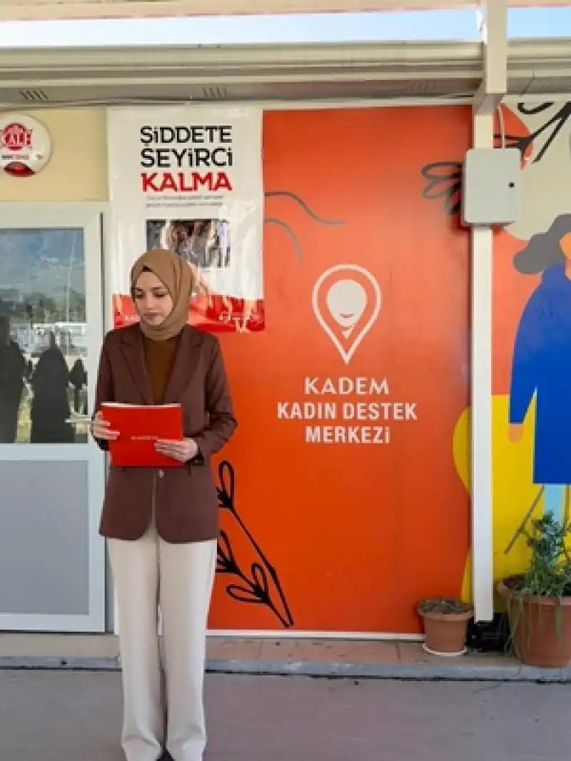 KADEM Hatay’dan ‘Kadına Yönelik Şiddete Karşı Uluslararası Mücadele Günü’ Açıklaması.