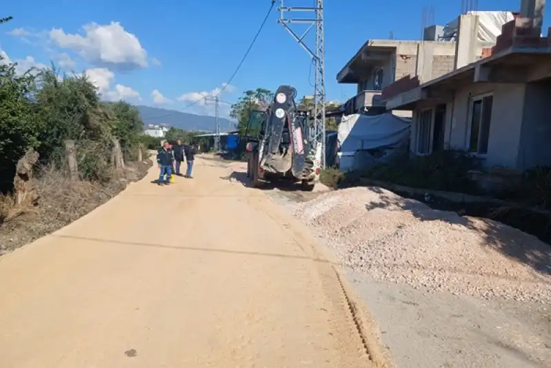 Yeni Mahalle Ova Caddesi’nde Asfalta Hazırlık çalışmaları Sürüyor