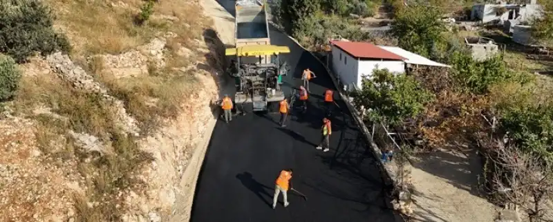 İskenderun Toki-Sakit Yolu Asfaltlandı