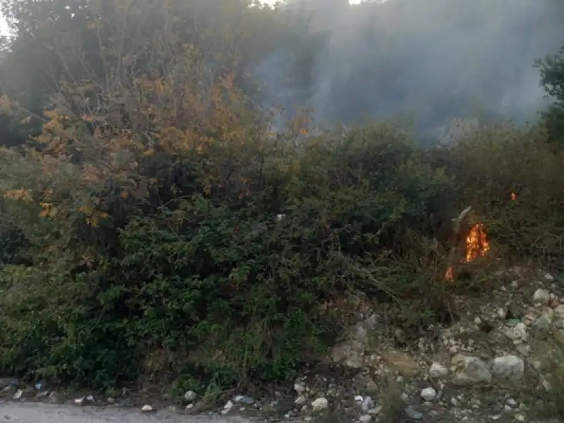 Samandağ'da çıkan Bahçe Yangını Söndürüldü