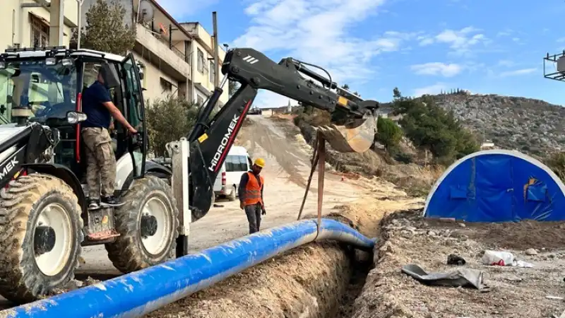 148 Bin 894 Metre Yeni Altyapı Yapıldı